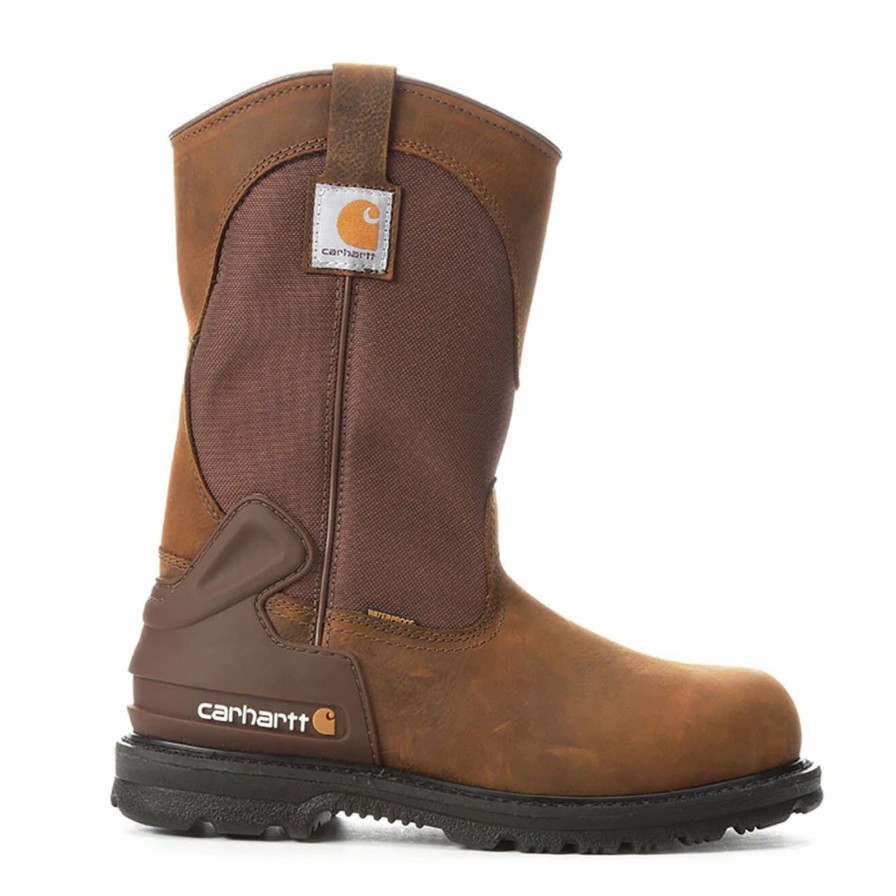 Boots * | Men'S Carhartt, 11In Waterproof Wellington Steel Toe Boot