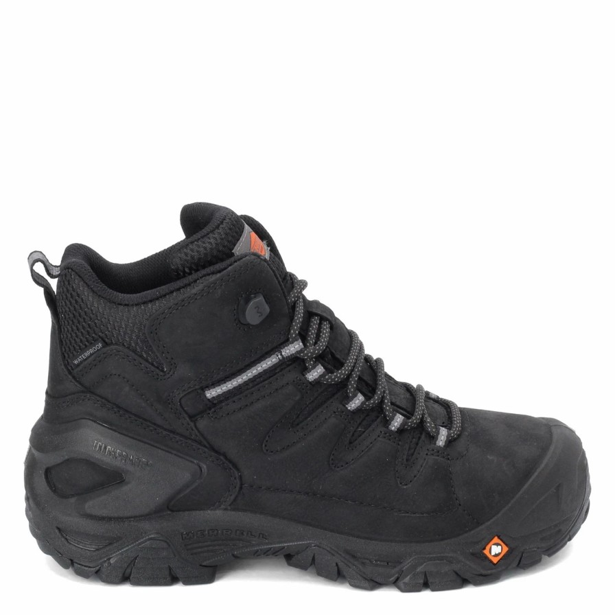 Boots * | Men'S Merrell Work, Strongfield 6 Inch Work Boot Wide Width