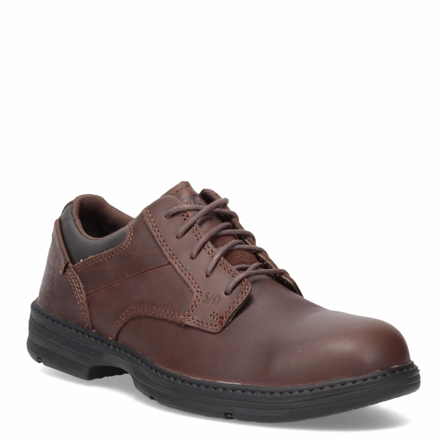 Oxfords * | Men'S Caterpillar, Oversee Steel Toe Work Shoe