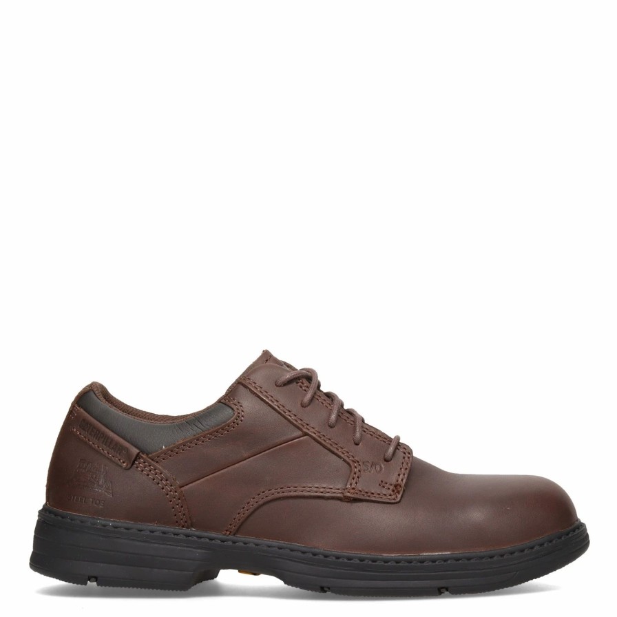 Oxfords * | Men'S Caterpillar, Oversee Steel Toe Work Shoe