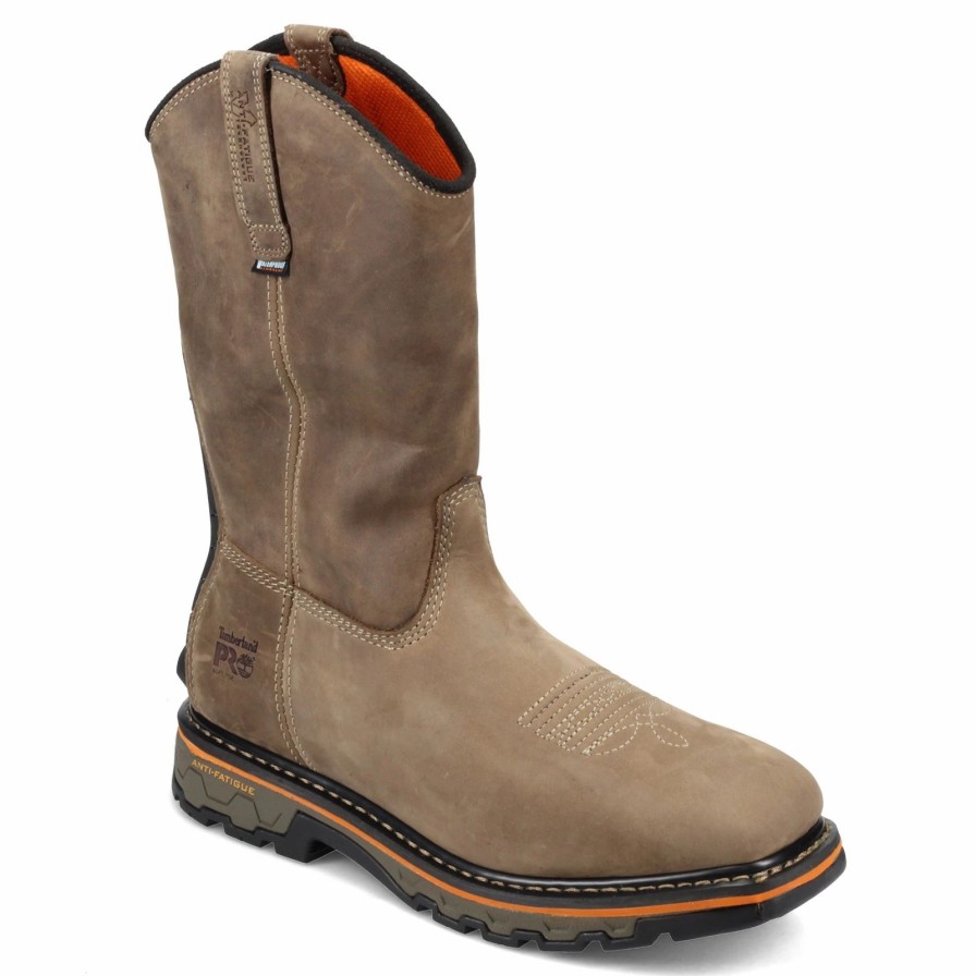 Boots * | Men'S Timberland Pro, True Grit Pull On Soft Toe Work Boot