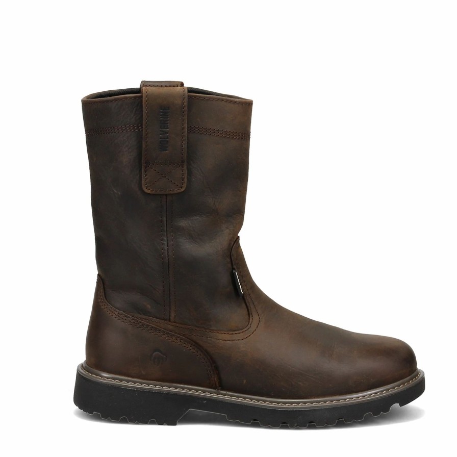 Boots * | Men'S Wolverine Boots, Floorhand Wellington 10In Soft Toe Work Boot