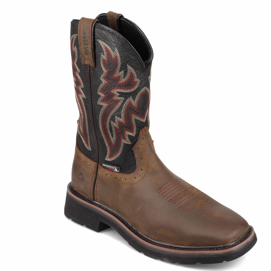 Boots * | Men'S Wolverine Boots, Rancher Waterproof Wellington Boot