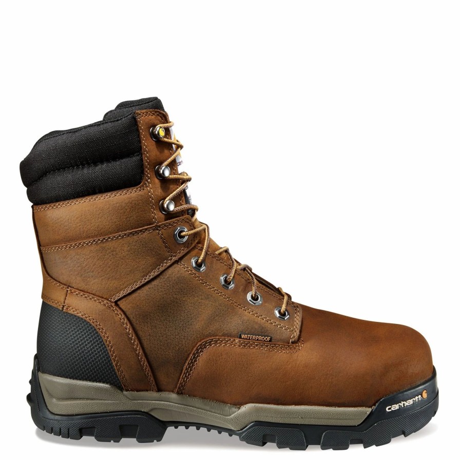 Boots * | Men'S Carhartt, Ground Force Wp Ins 8 In Ct Boot