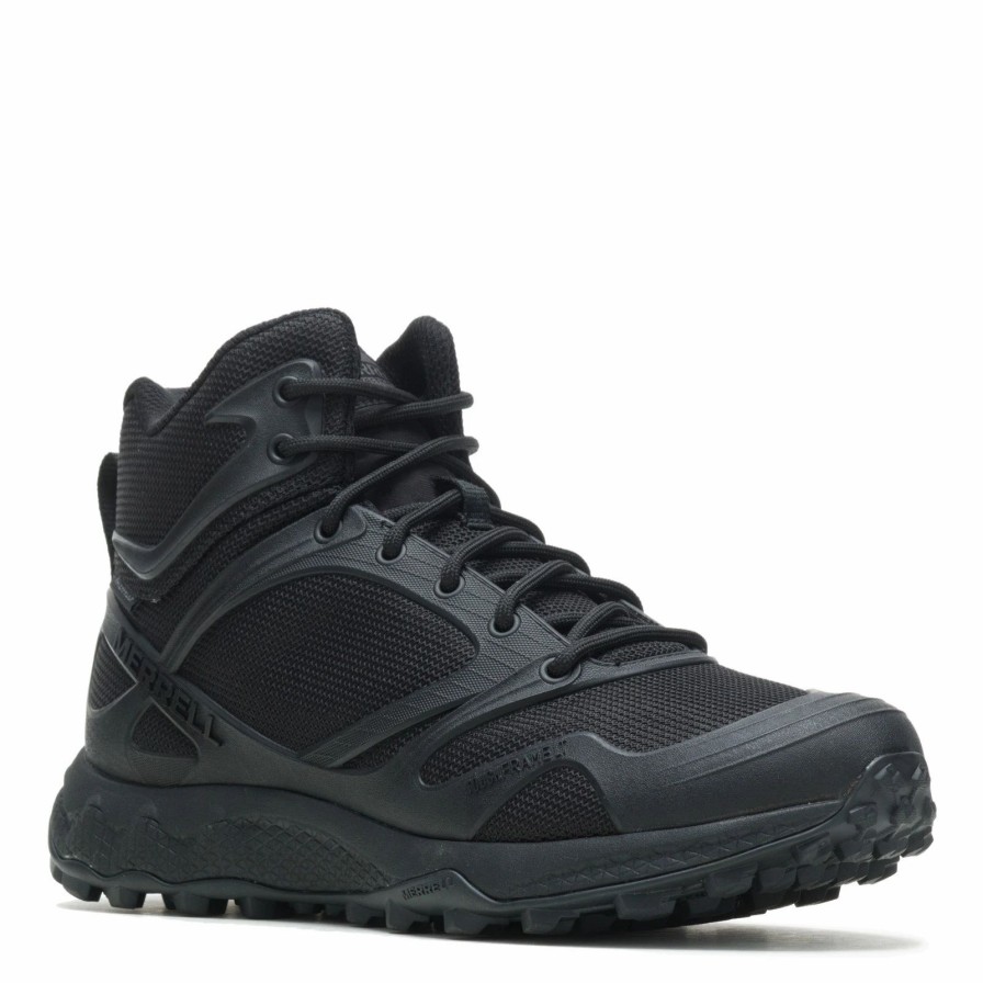 Boots * | Men'S Merrell, Breacher Mid Tactical Waterproof Boot