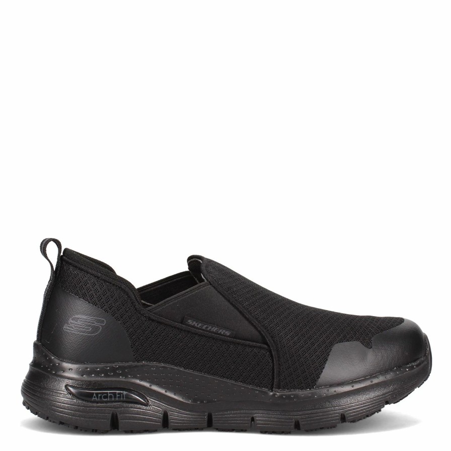 Slip-On * | Skechers Work Men'S Skechers, Arch Fit Sr Tineid Work Shoe