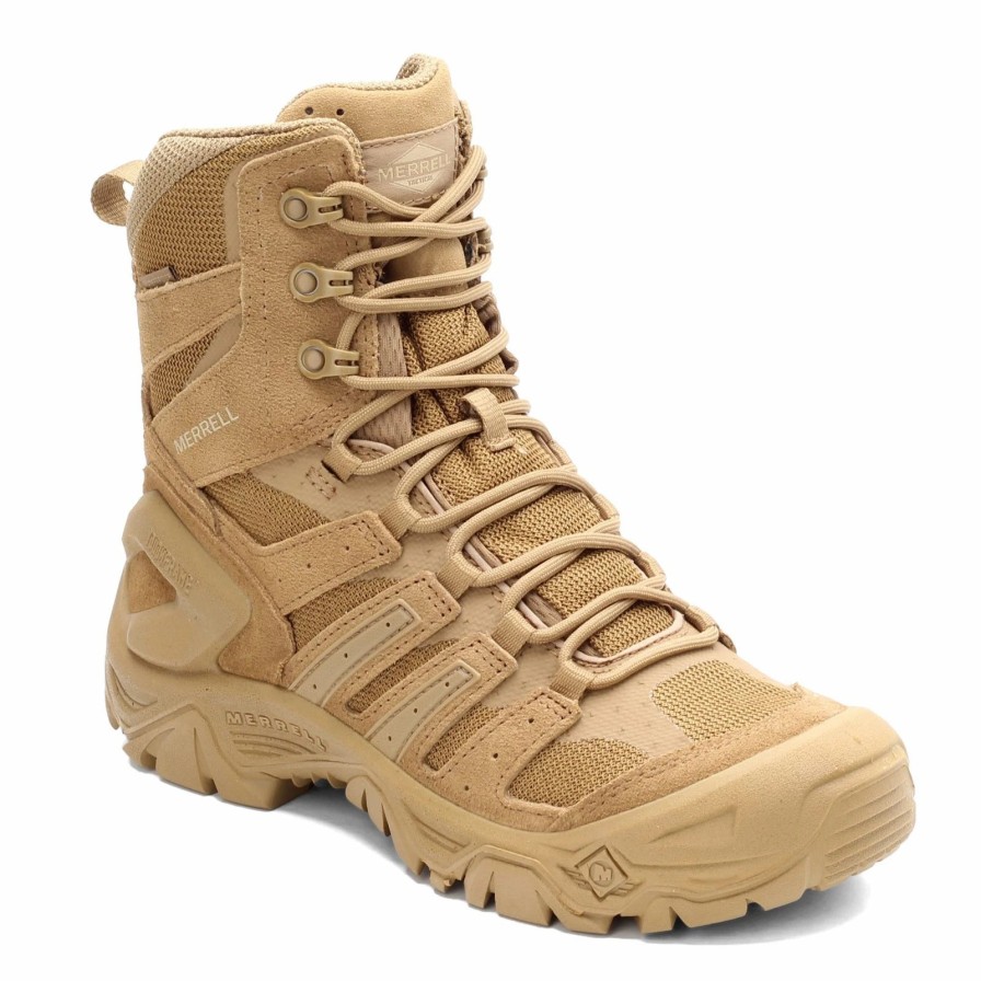 Boots * | Men'S Merrell Work, Strongfield 8 Inch Tactical Work Boot