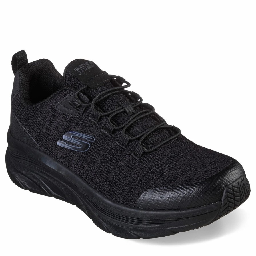 Sneakers * | Men'S Skechers Work, D'Lux Walker Sr Luxir Work Shoe Wide Width