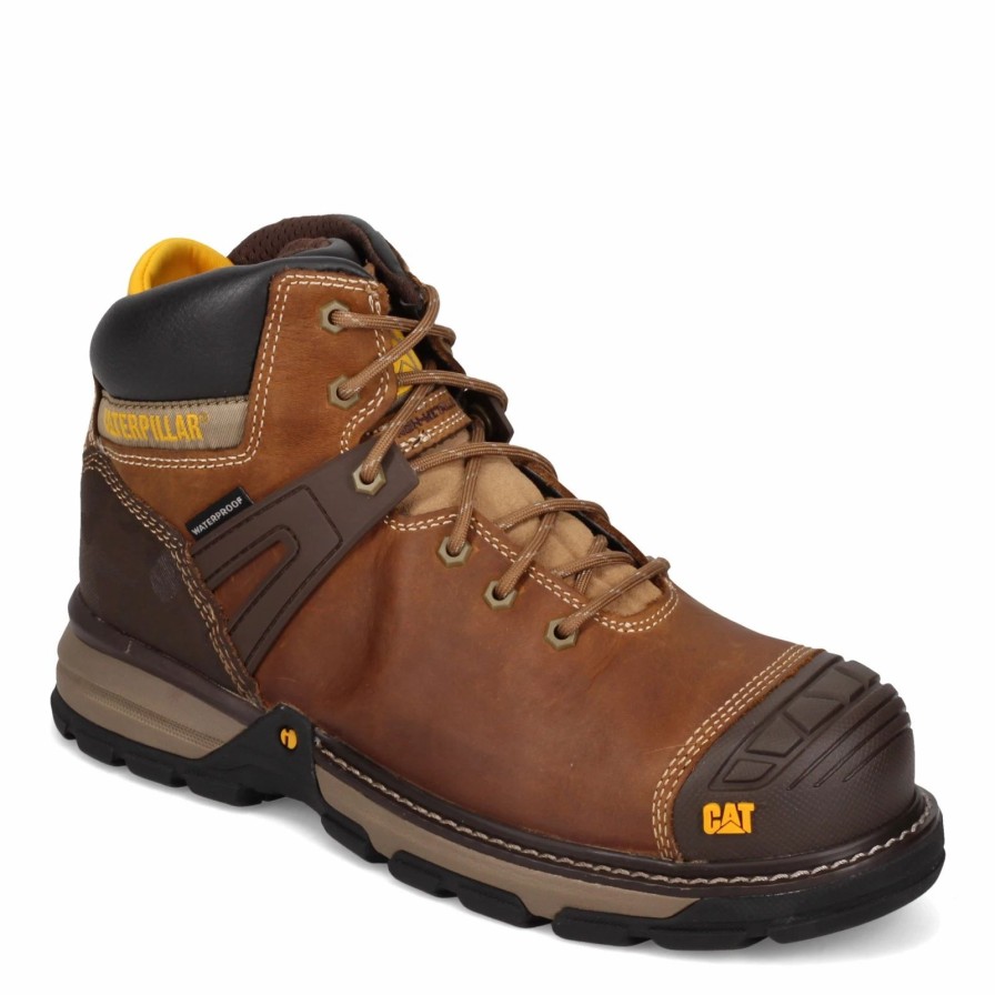 Boots * | Men'S Caterpillar, Excavator Superlite Waterproof Soft Toe Work Boot