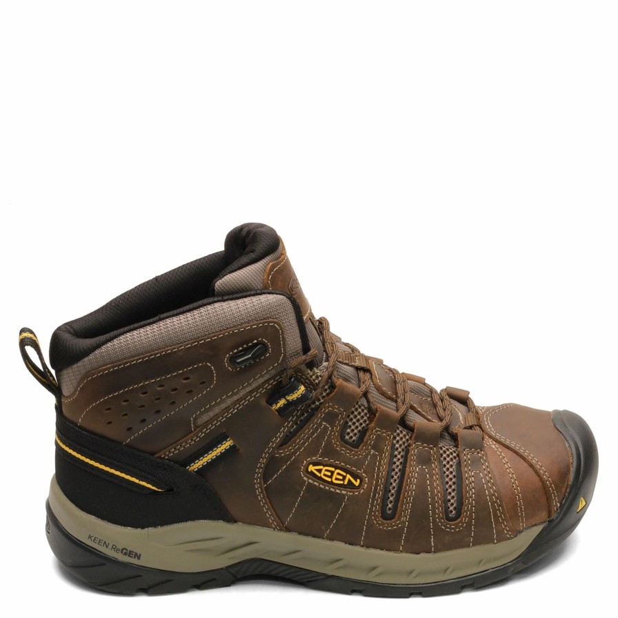 Boots * | Keen Utility Men'S Keen, Flint Ii Mid Work Boot