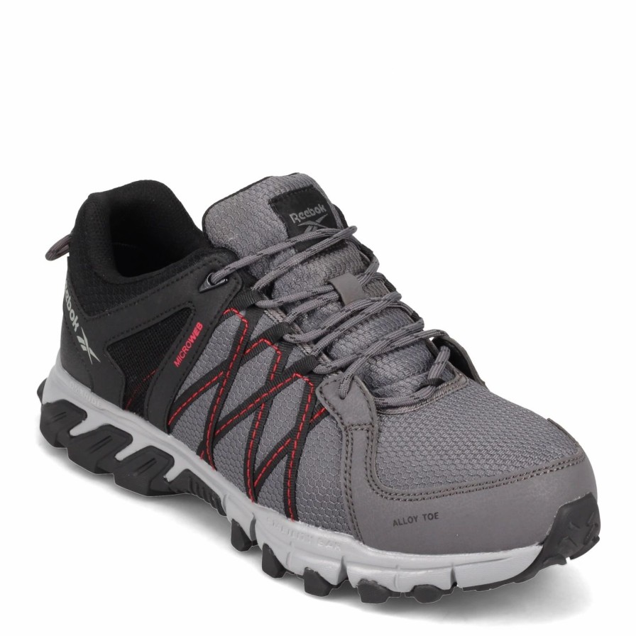 Sneakers * | Men'S Reebok Work, Trail Grip Low Work Shoe