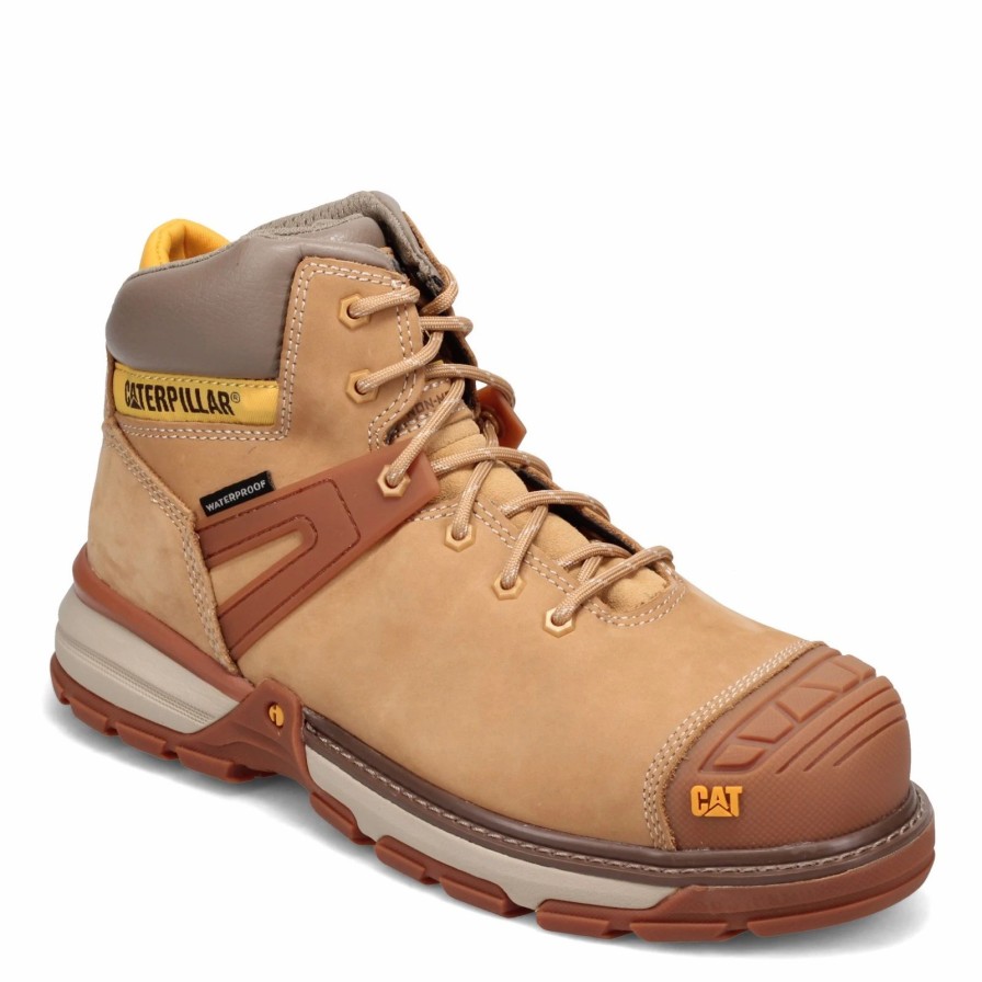 Boots * | Men'S Caterpillar, Excavator Superlite Waterproof Nano Toe Work Boot