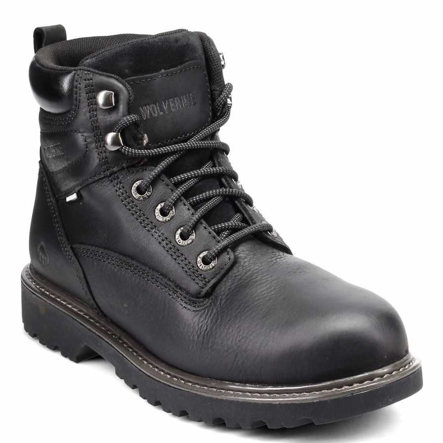 Boots * | Men'S Wolverine Boots, Floorhand 6 Inch Waterproof Work Boot.