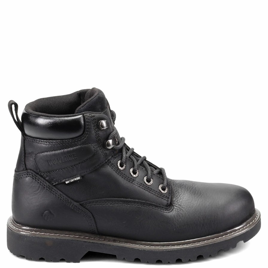 Boots * | Men'S Wolverine Boots, Floorhand 6 Inch Waterproof Work Boot.