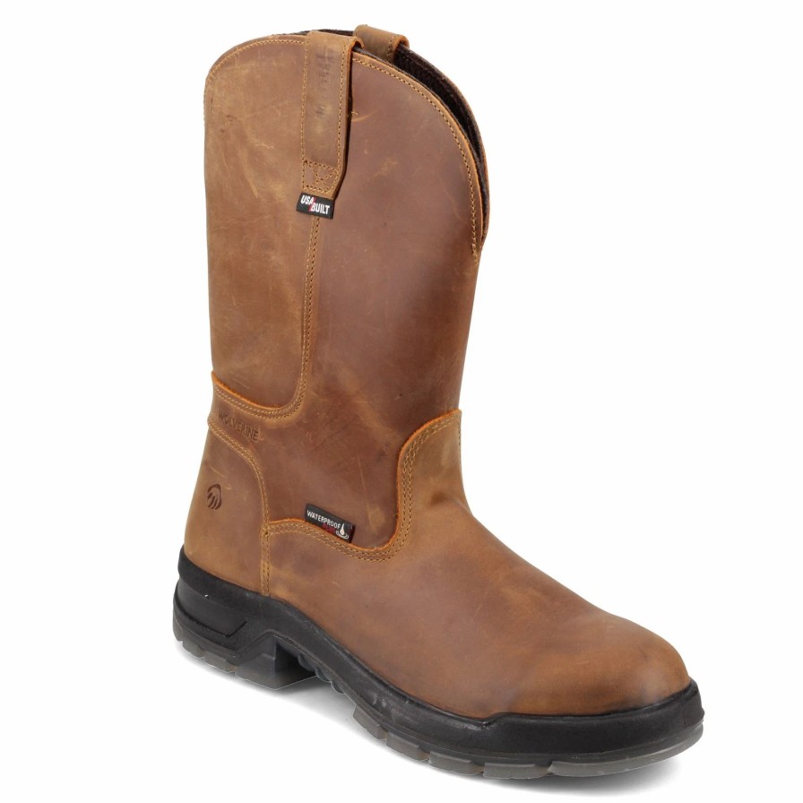 Boots * | Men'S Wolverine Boots, Ramparts 10In Soft Toe Boot