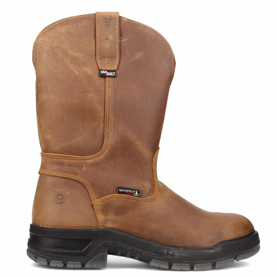 Boots * | Men'S Wolverine Boots, Ramparts 10In Soft Toe Boot