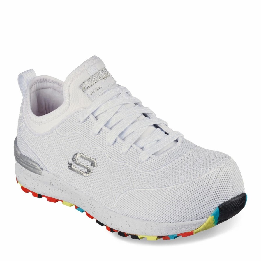 Sneakers * | Women'S Skechers Work, Bulklin Balran Comp Toe Work Shoe