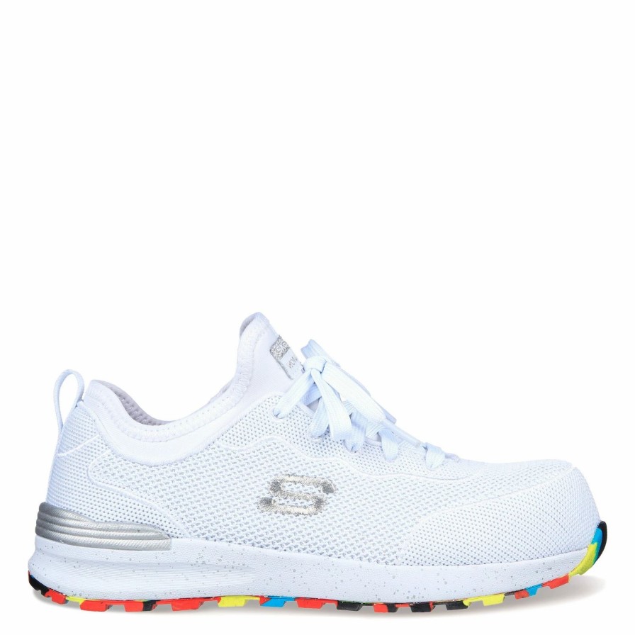 Sneakers * | Women'S Skechers Work, Bulklin Balran Comp Toe Work Shoe