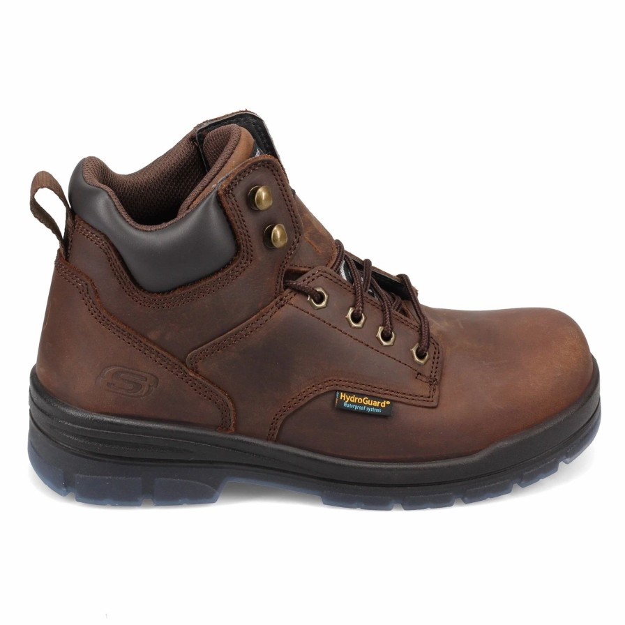 Boots * | Skechers Work Men'S Skechers, Argum St Wp Work Boot