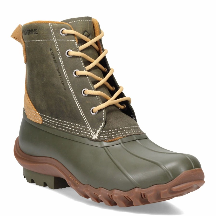 Boots * | Men'S Wolverine Boots, Torrent Waterproof Duck Boot