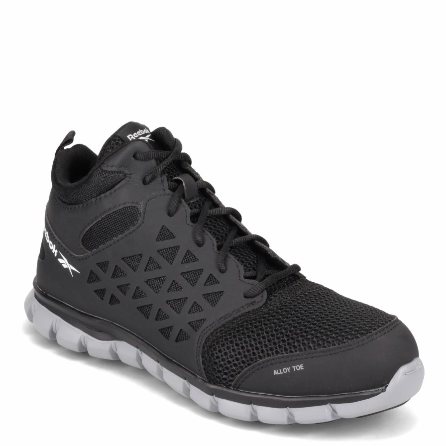 Boots * | Men'S Reebok Work, Sublite Cush Mid Boot