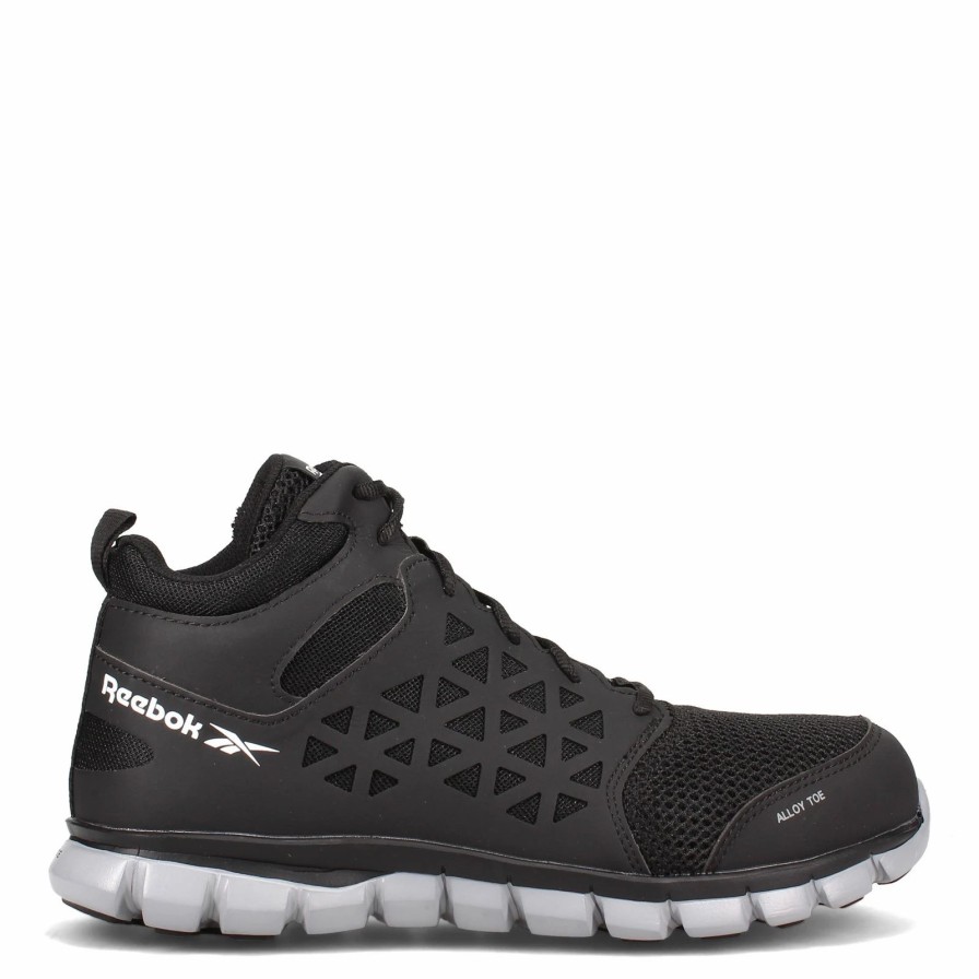 Boots * | Men'S Reebok Work, Sublite Cush Mid Boot