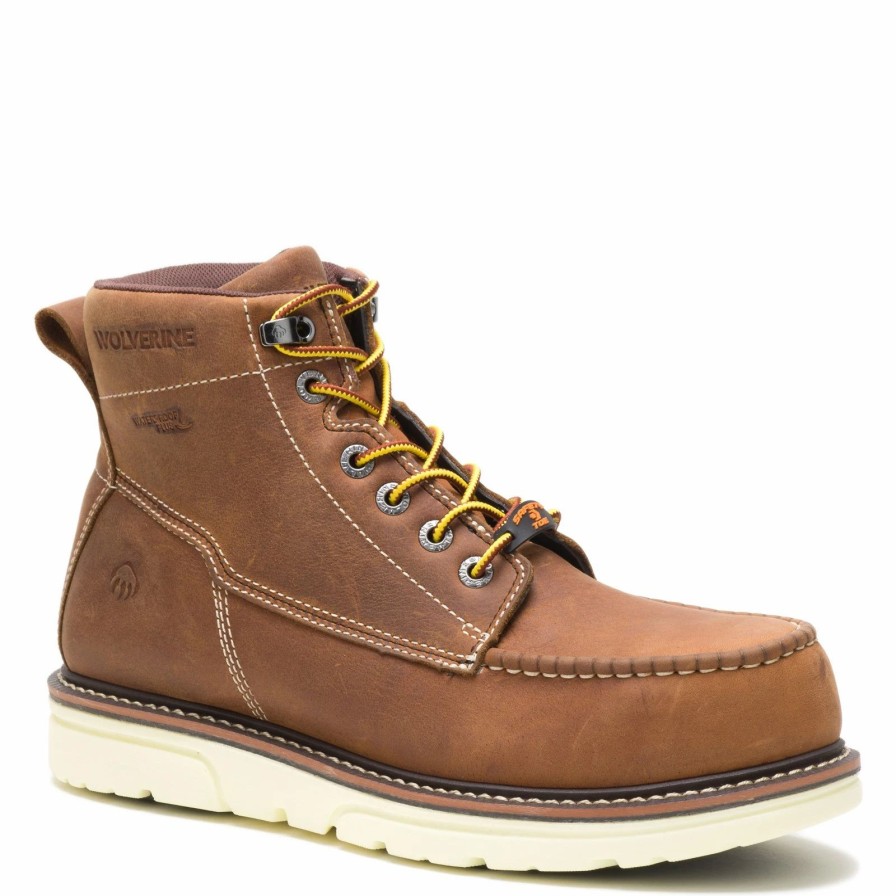 Boots * | Men'S Wolverine Boots, I-90 Durashocks Moc-Toe Work Boot