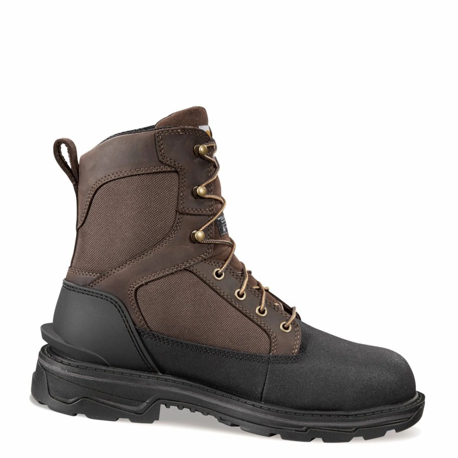 Boots * | Men'S Carhartt, Ironwood Wp 8In Ins Alloy Toe Boot