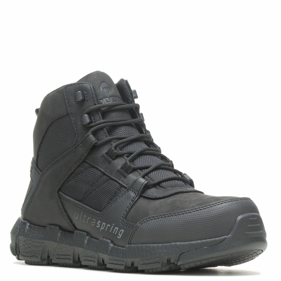 Boots * | Men'S Wolverine, Rev Ultraspring Durashocks Vent Composite Toe Boot