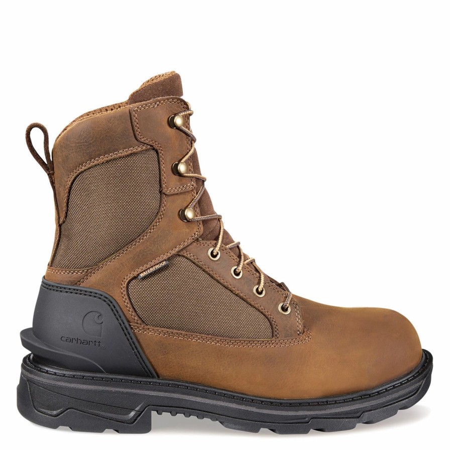 Boots * | Men'S Carhartt, Ironwood Wp 8In Alloy Toe Boot