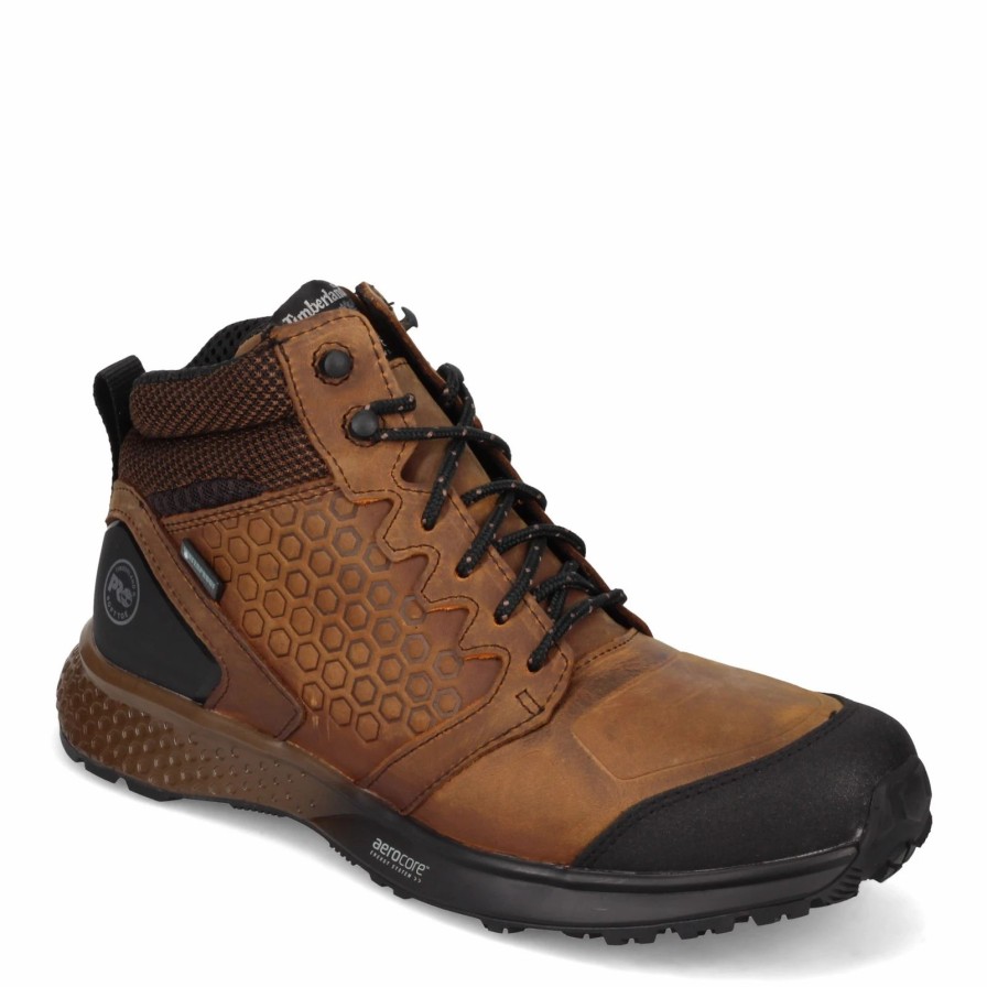 Boots * | Men'S Timberland Pro, Reaxion Mid Soft Toe Work Boot