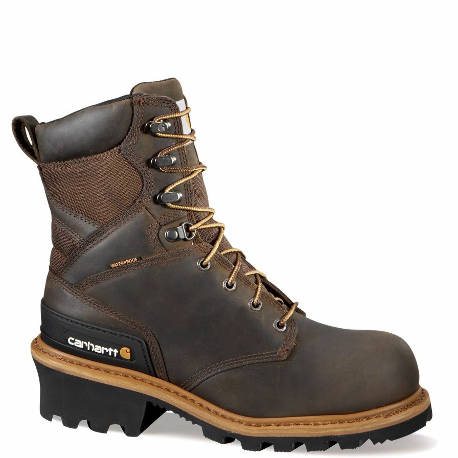 Boots * | Men'S Carhartt, 8In Climbing Composite Toe Work Boot