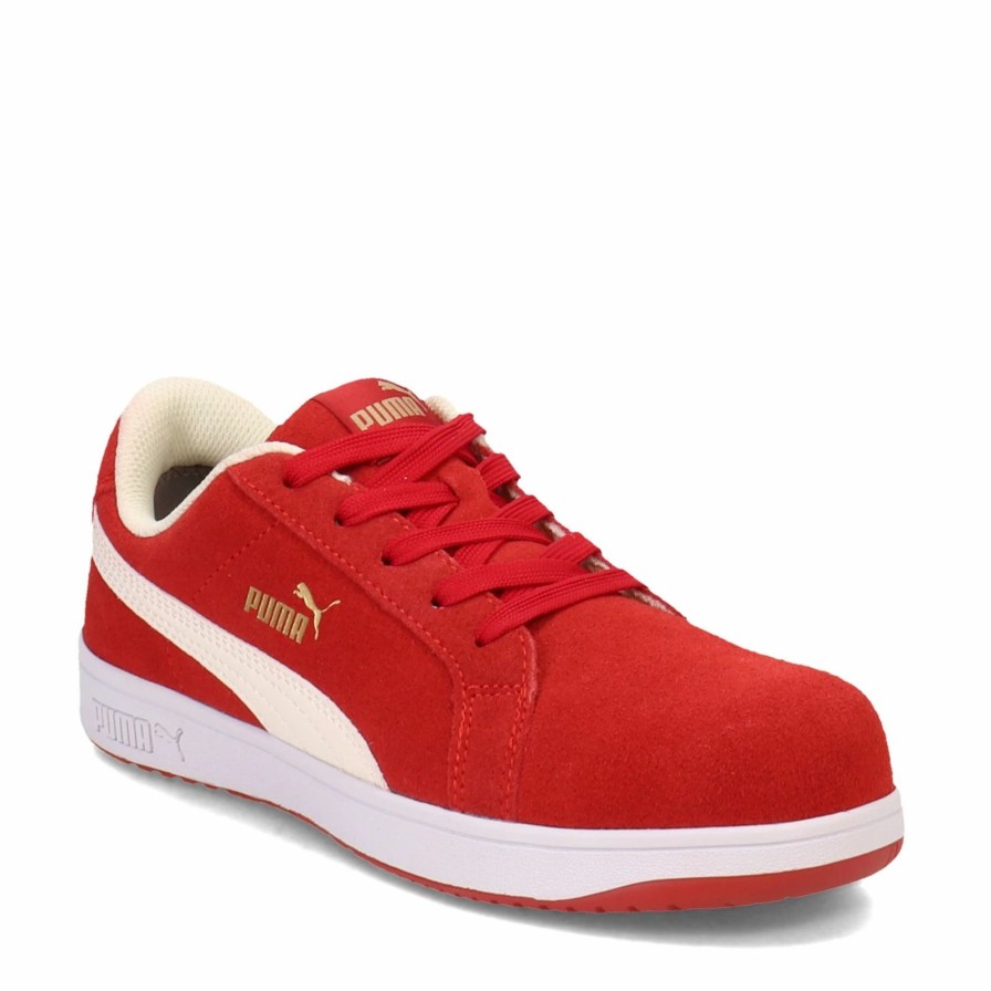 Sneakers * | Puma Safety Women'S Puma, Iconic Suede Low Work Shoe