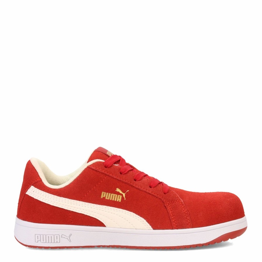 Sneakers * | Puma Safety Women'S Puma, Iconic Suede Low Work Shoe