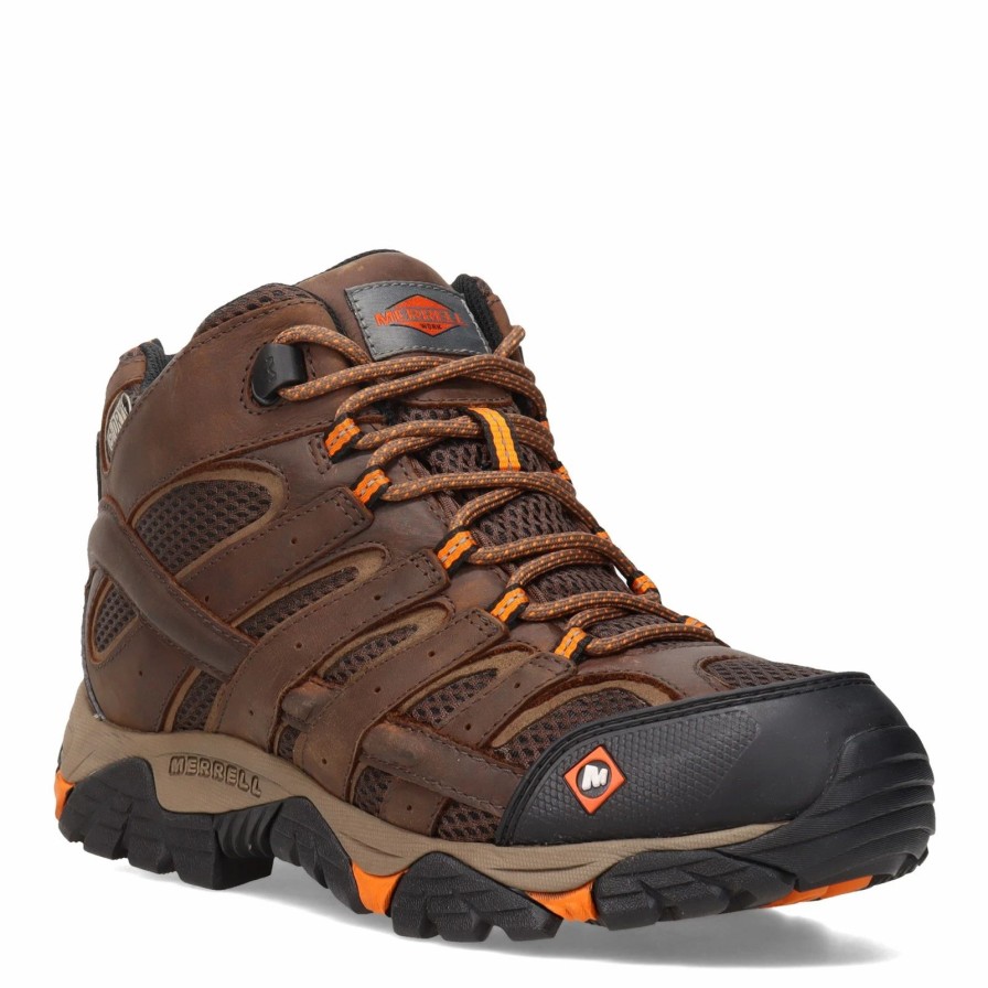 Boots * | Men'S Merrell, Moab Vertex Mid Waterproof Sr