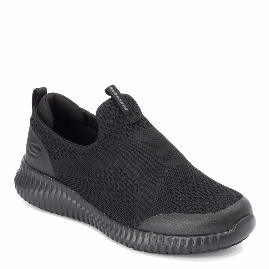 Slip-On * | Skechers Work Men'S Skechers, Cessnock Colleton Sr Work Shoe