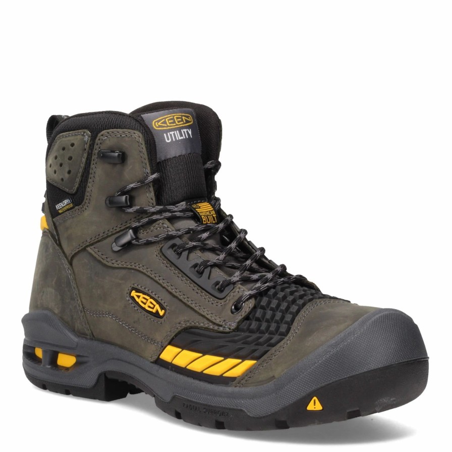 Boots * | Men'S Keen Utility, Troy 6 Inch Ct Waterproof Boot