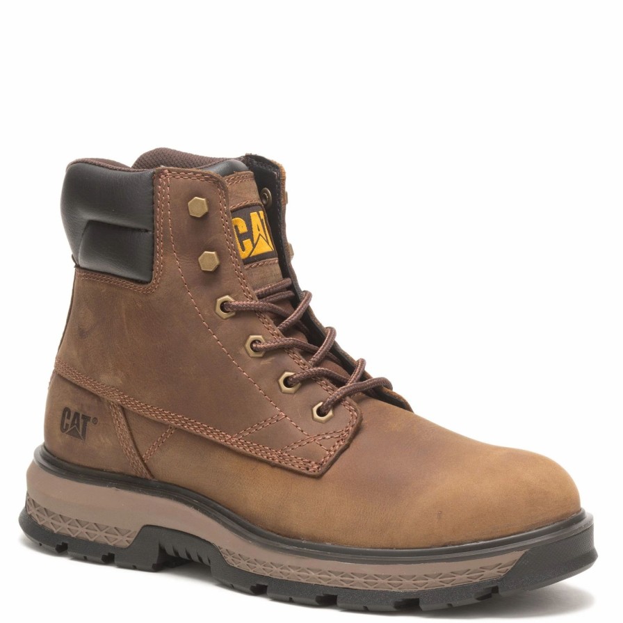 Boots * | Men'S Caterpillar, Exposition Hiker 6In Soft Toe Work Boot