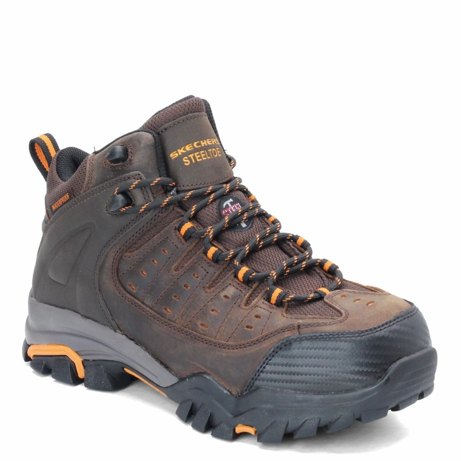 Boots * | Skechers Work Men'S Skechers, Delleker Lakehead St Work Boot