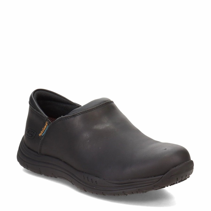 Clogs * | Skechers Work Men'S Skechers, Ostego Eckington Wp Work Shoe