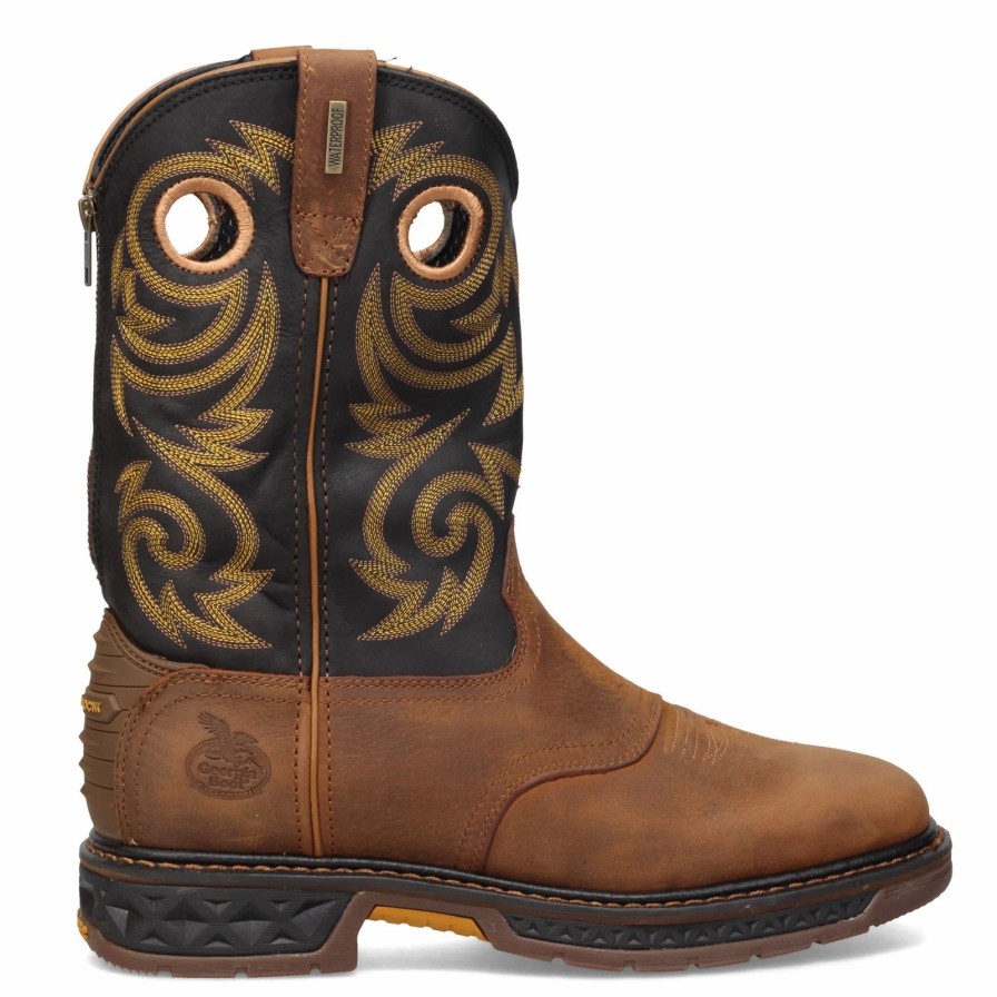 Boots * | Men'S Georgia Boot, Carbotec 11 Inch Work Boot