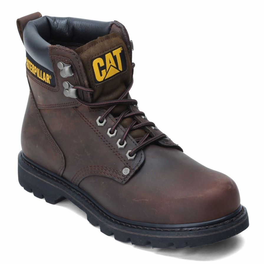 Boots * | Men'S Caterpillar, Second Shift Work Boot