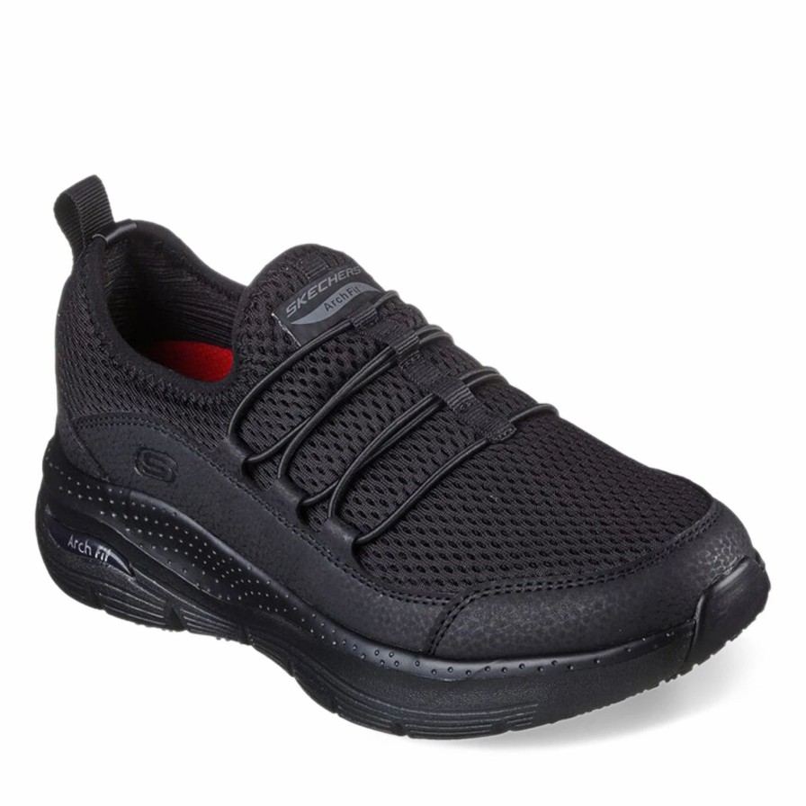 Sneakers * | Skechers Work Women'S Skechers, Arch Fit Sr Jitsy Work Shoe Wide Width