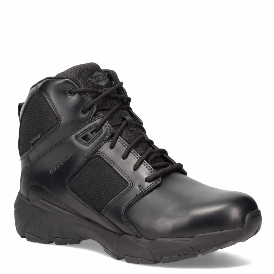 Boots * | Men'S Merrell Work, Fullbench Tactical Mid Work Boot