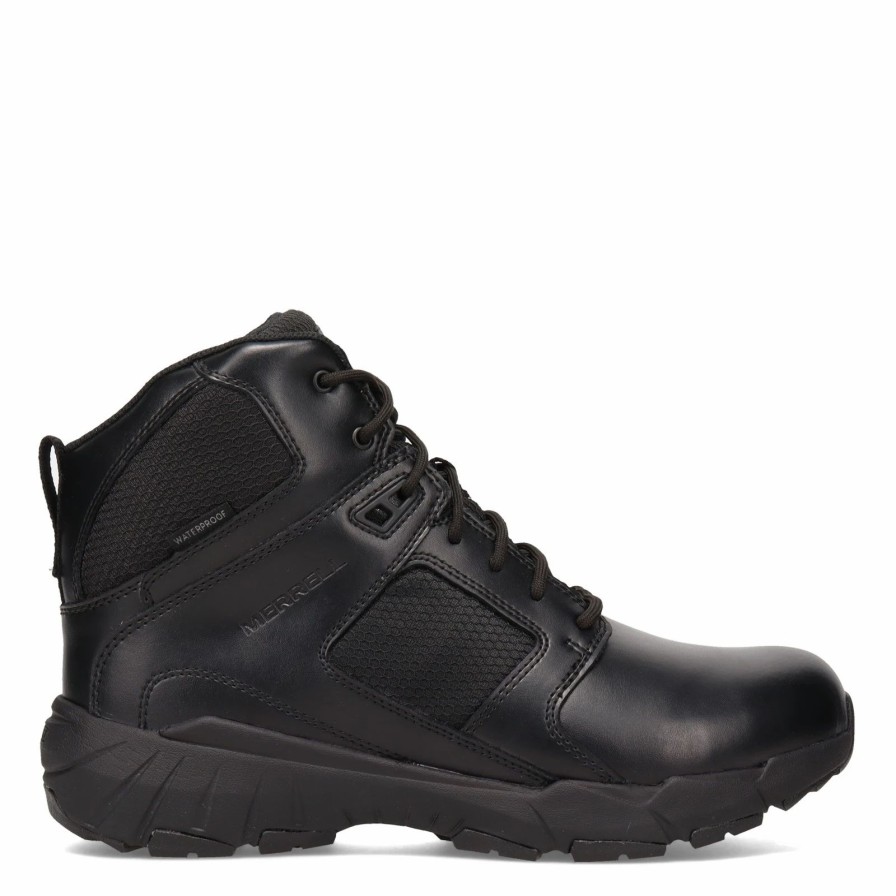 Boots * | Men'S Merrell Work, Fullbench Tactical Mid Work Boot