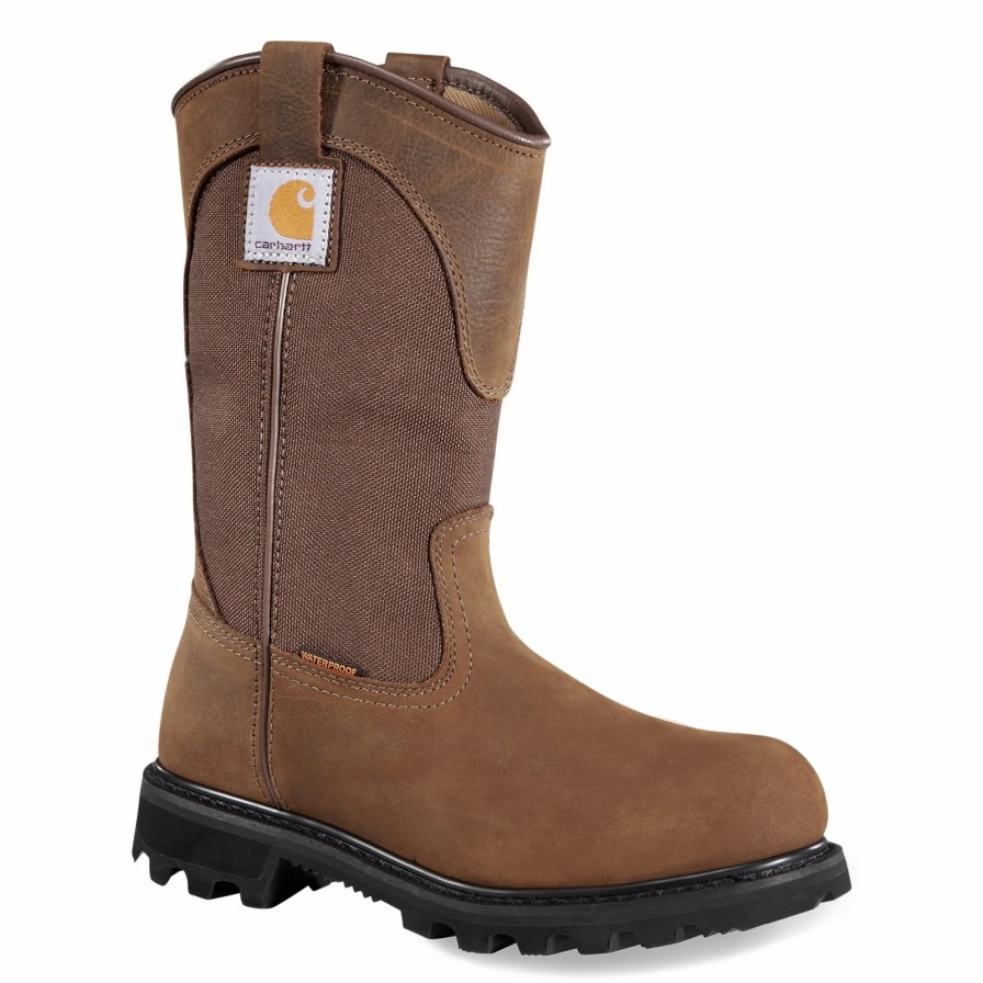 Boots * | Women'S Carhartt, Traditional Welt Wp 10In Soft Toe Wellington Boot