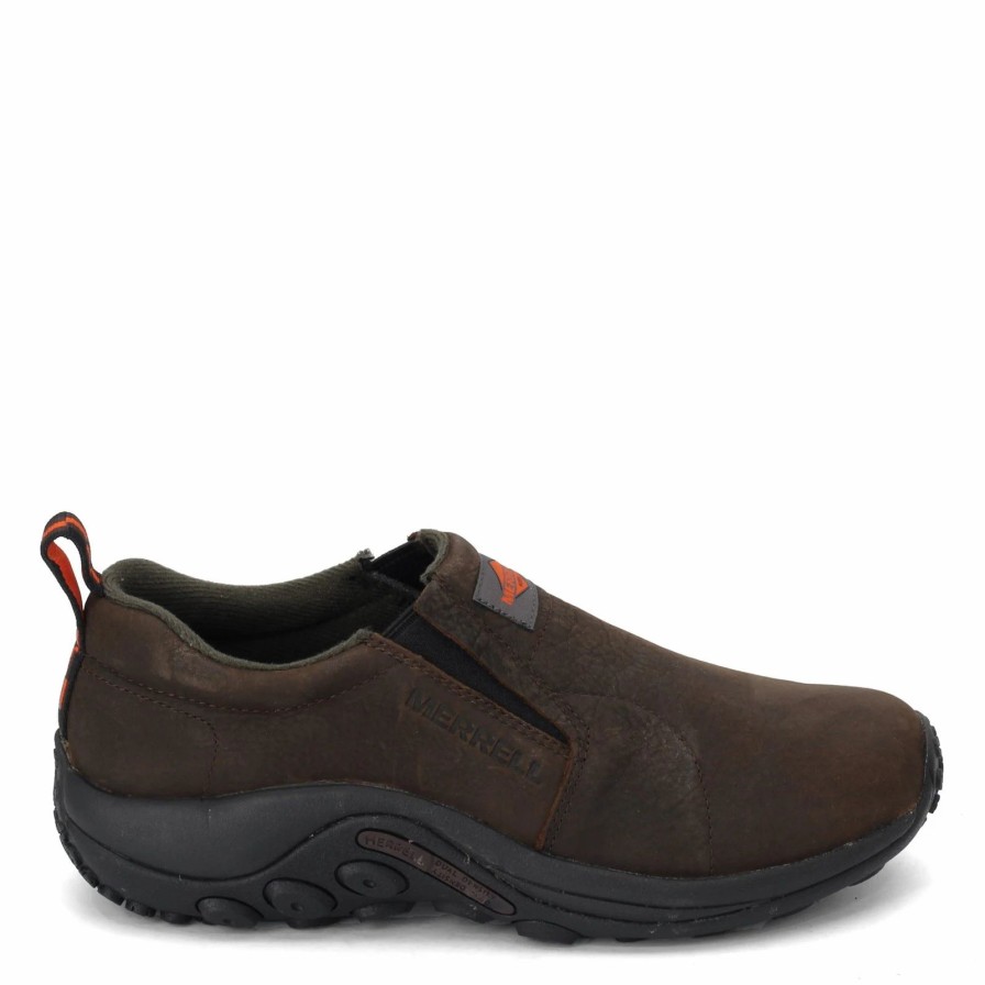 Slip-On * | Men'S Merrell, Jungle Moc Leather Sr Work Shoe