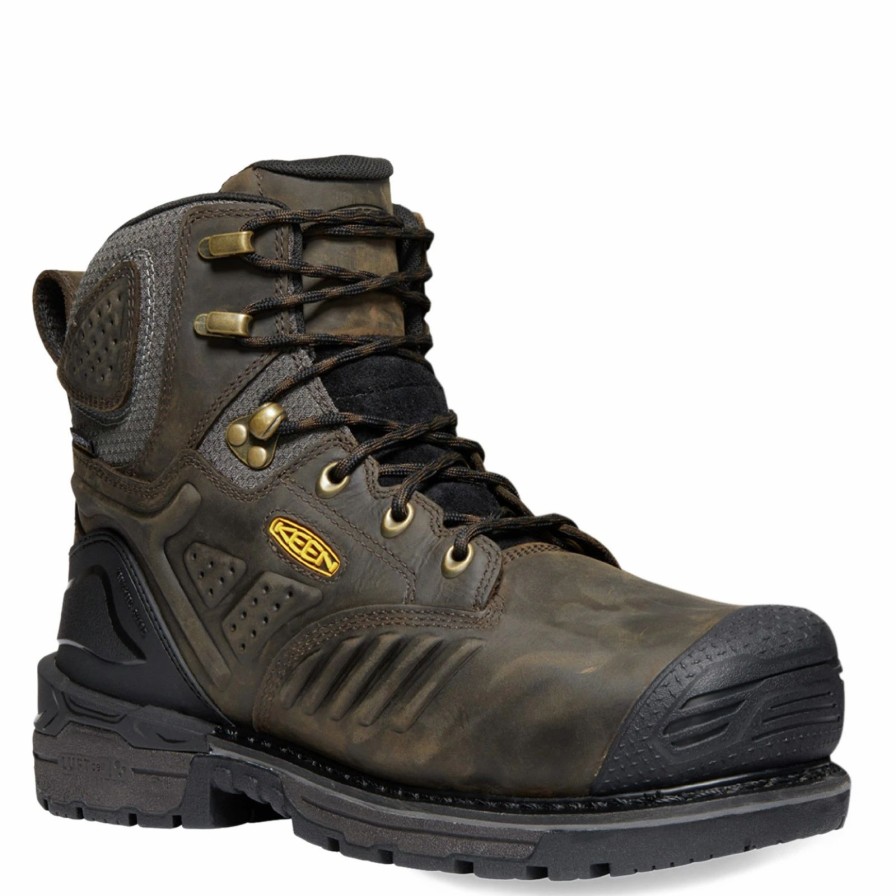 Boots * | Men'S Keen Utility, Csa Philadelphia 6In Carbon Toe Waterproof Boot