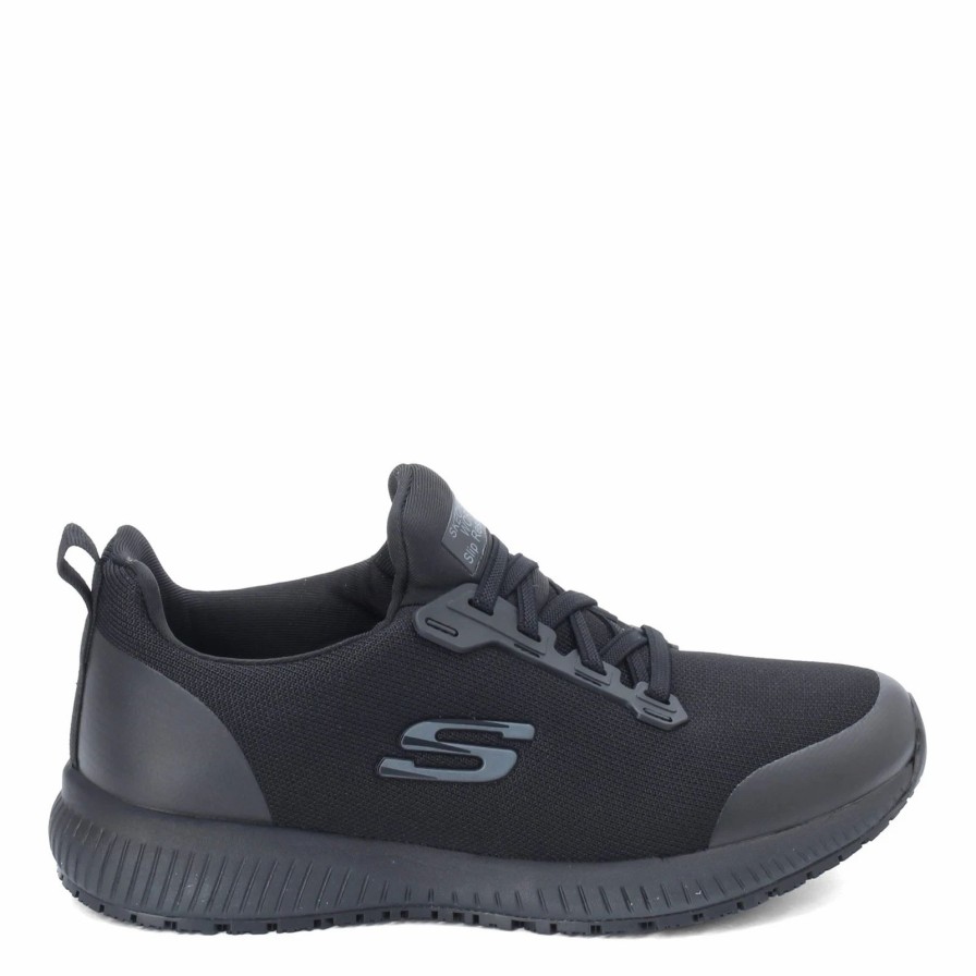 Sneakers * | Skechers Work Women'S Skechers, Squad Sr Work Shoe Wide Width