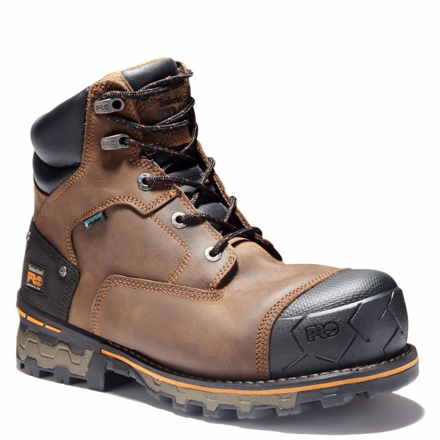 Boots * | Men'S Timberland Pro, Boondock Hd Composite Toe Work Boot